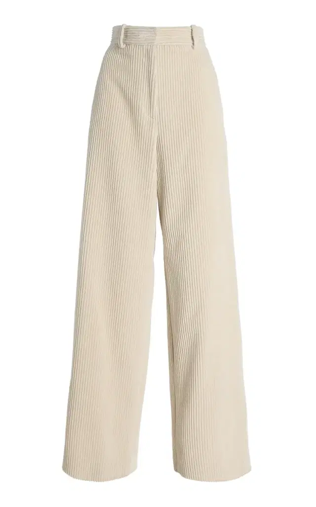 Proenza Schouler Lidie Cotton-Corduroy Wide-Leg Pants