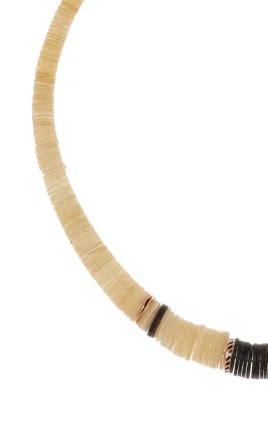 DEZSO BY SARA BELTRÁN Mother Of Pearl Puka Shell Necklace | Thumbnail 3