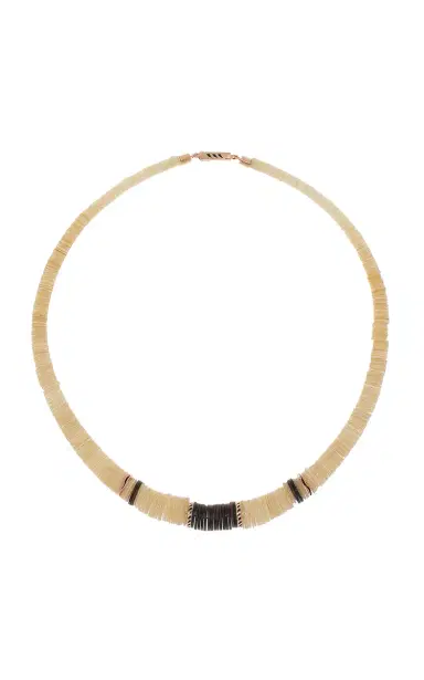 DEZSO BY SARA BELTRÁN Mother Of Pearl Puka Shell Necklace | Thumbnail 1