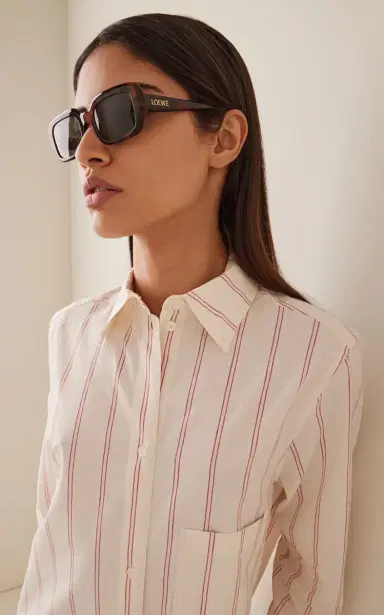 Loewe Square-Frame Acetate Sunglasses | Thumbnail 2 Loewe Square-Frame Acetate Sunglasses | Thumbnail 2