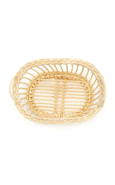 Moda Domus Small Wicker Basket - Neutral | Thumbnail 3 Moda Domus Small Wicker Basket - Neutral | Thumbnail 3