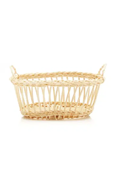 Moda Domus Small Wicker Basket - Neutral | Thumbnail 5 Moda Domus Small Wicker Basket - Neutral | Thumbnail 5
