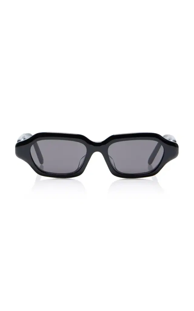 Loewe Slim Rectangle-Frame Acetate Sunglasses