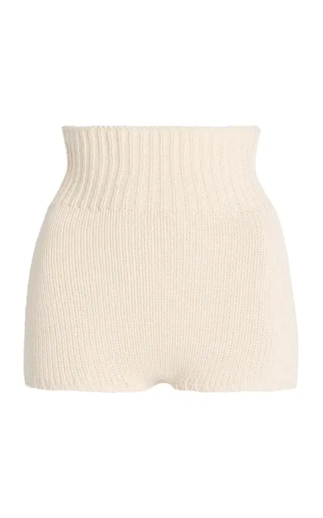 Aisling Camps Batty Rider Cotton-Blend Shorts