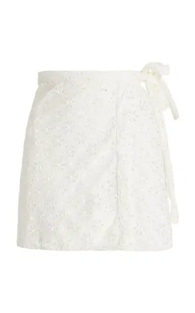 JUILLET SWIMWEAR Broderie Anglaise Wrap Skirt | Thumbnail 1 JUILLET SWIMWEAR Broderie Anglaise Wrap Skirt | Thumbnail 1