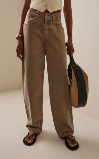 SLVRLAKE Tess Long Rigid Low-Rise Curve-Leg Jeans | Thumbnail 3 SLVRLAKE Tess Long Rigid Low-Rise Curve-Leg Jeans | Thumbnail 3
