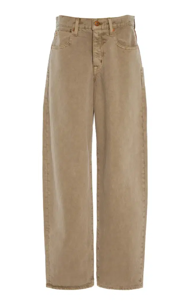 SLVRLAKE Tess Long Rigid Low-Rise Curve-Leg Jeans