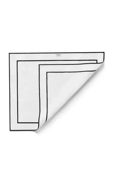 Tiffany & Co. Set-of-Four Embroidered Linen Placemats | Thumbnail 2