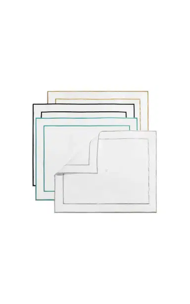Tiffany & Co. Set-of-Four Embroidered Linen Placemats | Thumbnail 3