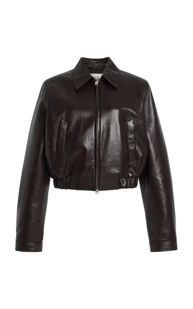 x Shoreditch Ski Club Essie Leather Jacket