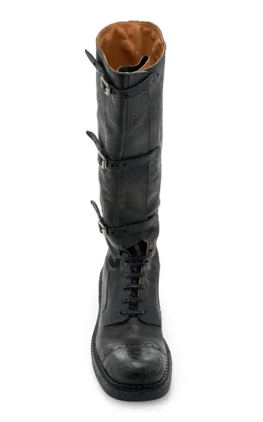 Miu Miu Lifestyle Leather Knee Boots | Thumbnail 4 Miu Miu Lifestyle Leather Knee Boots | Thumbnail 4