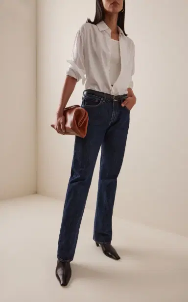 Agolde Rigid Low-Rise Slim Jeans | Thumbnail 2