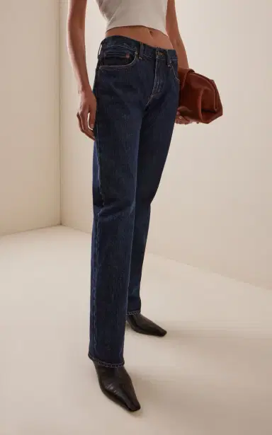 Agolde Rigid Low-Rise Slim Jeans | Thumbnail 3