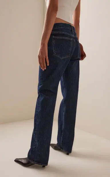 Agolde Rigid Low-Rise Slim Jeans | Thumbnail 4