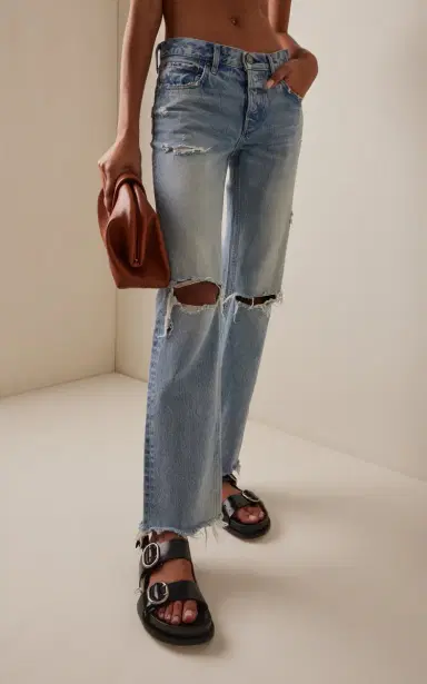 Moussy Vintage Odessa Rigid Low-Rise Straight-Leg Jeans | Thumbnail 3 Moussy Vintage Odessa Rigid Low-Rise Straight-Leg Jeans | Thumbnail 3