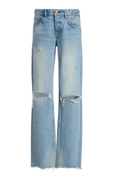Moussy Vintage Odessa Rigid Low-Rise Straight-Leg Jeans | Thumbnail 1 Moussy Vintage Odessa Rigid Low-Rise Straight-Leg Jeans | Thumbnail 1