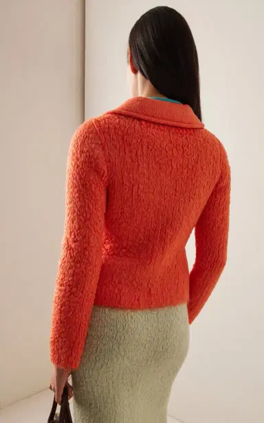 Miu Miu Tailored Mohair-Wool Jacket | Thumbnail 4 Miu Miu Tailored Mohair-Wool Jacket | Thumbnail 4