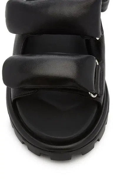 Miu Miu Lifestyle Puffy Leather Sandals | Thumbnail 6