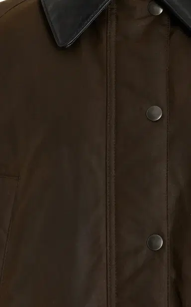 Miu Miu Padded Waxed Cotton Jacket | Thumbnail 5