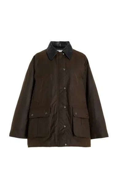 Miu Miu Padded Waxed Cotton Jacket | Thumbnail 6
