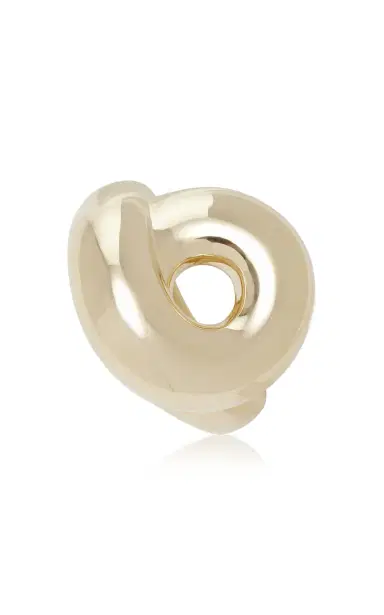 Bea Bongiasca Tarallo Loop Ring 9K Yellow Gold | Thumbnail 3