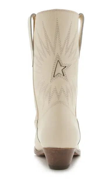 Golden Goose Wish Star Embroidered Leather Western Boots | Thumbnail 5 Golden Goose Wish Star Embroidered Leather Western Boots | Thumbnail 5