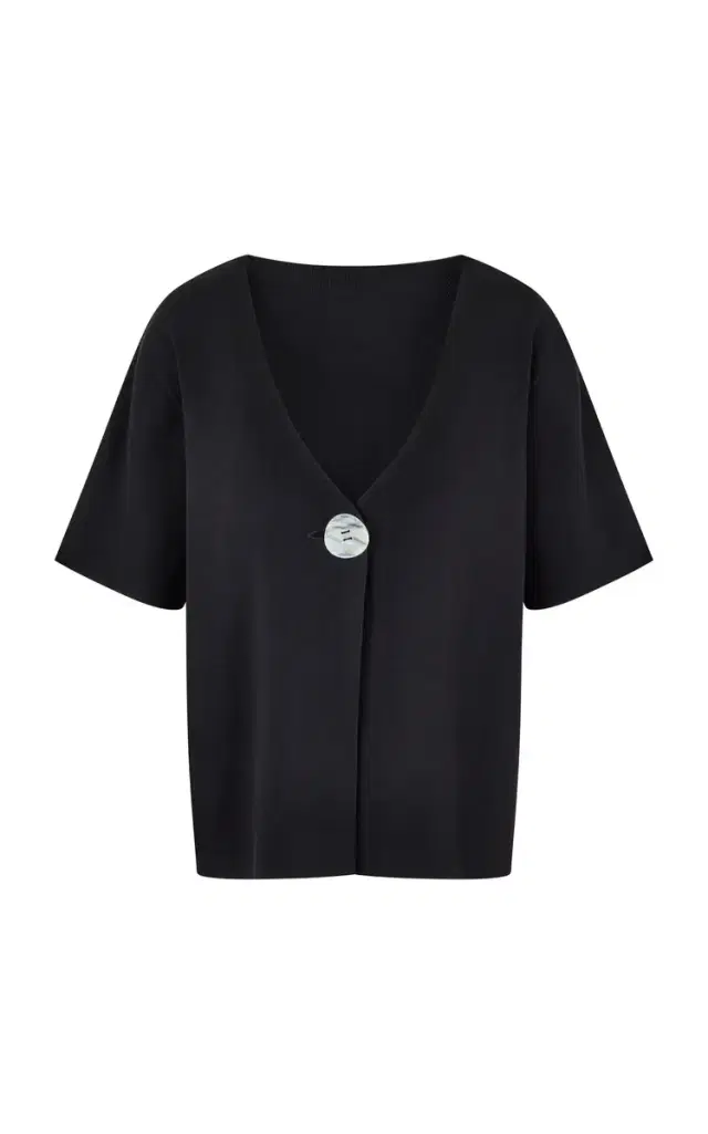 ELCE Exclusive Inka Buttoned Tencel Top