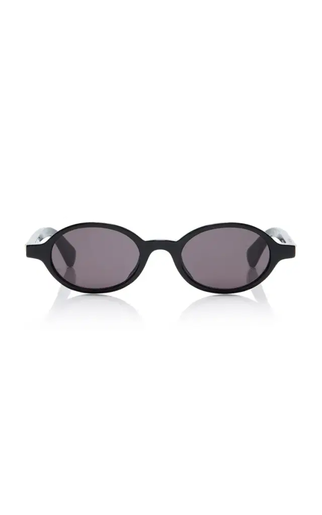 Bottega Veneta Round-Frame Acetate Sunglasses