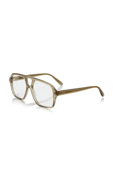 Loewe Slim Aviator-Frame Acetate Glasses | Thumbnail 3 Loewe Slim Aviator-Frame Acetate Glasses | Thumbnail 3
