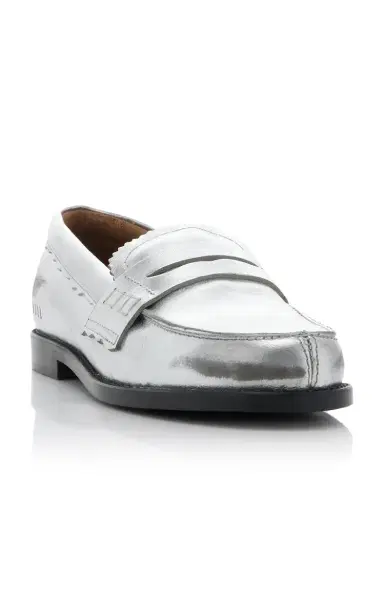 Golden Goose Jerry Metallic Leather Loafers | Thumbnail 4 Golden Goose Jerry Metallic Leather Loafers | Thumbnail 4