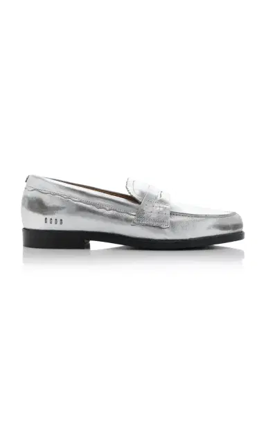 Golden Goose Jerry Metallic Leather Loafers | Thumbnail 6 Golden Goose Jerry Metallic Leather Loafers | Thumbnail 6