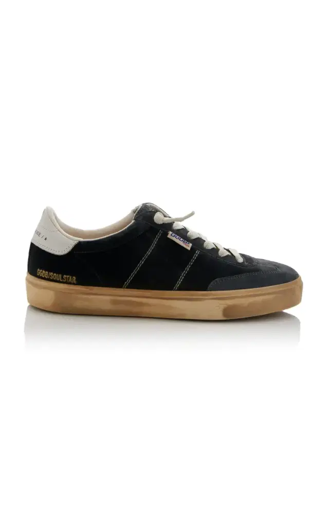 Golden Goose Soul-Star Velvet Sneakers
