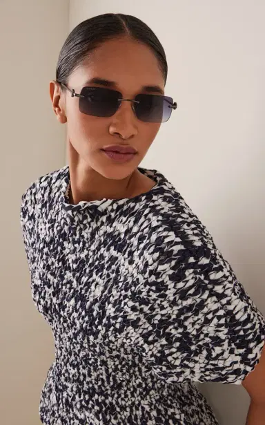 Gucci Horsebit Square-Frame Metal Sunglasses | Thumbnail 2 Gucci Horsebit Square-Frame Metal Sunglasses | Thumbnail 2