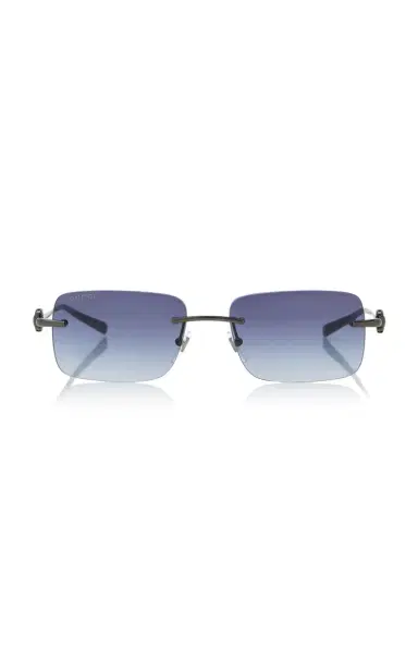 Gucci Horsebit Square-Frame Metal Sunglasses | Thumbnail 4 Gucci Horsebit Square-Frame Metal Sunglasses | Thumbnail 4