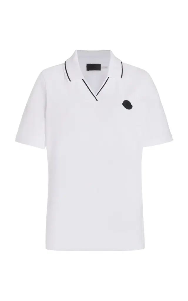 Moncler Cotton-Pique Polo Shirt
