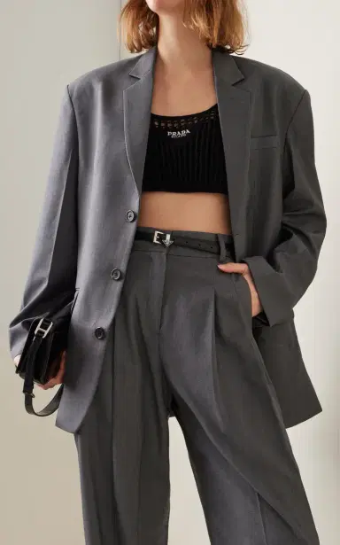 Prada Saffiano Leather Belt | Thumbnail 2 Prada Saffiano Leather Belt | Thumbnail 2