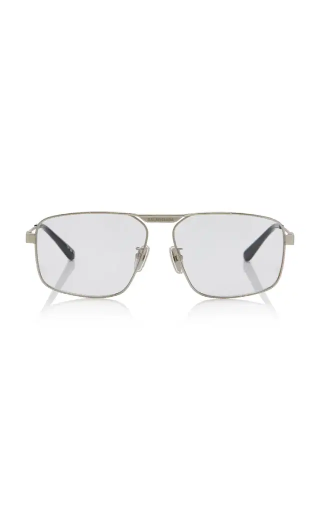 Tag 3.0 Aviator-Frame Metal Sunglasses