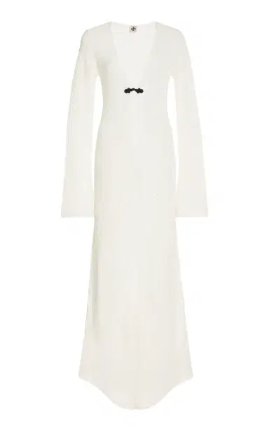 The Garment Tanzania Pointelle-Knit Organic Cotton Maxi Dress | Thumbnail 1 The Garment Tanzania Pointelle-Knit Organic Cotton Maxi Dress | Thumbnail 1