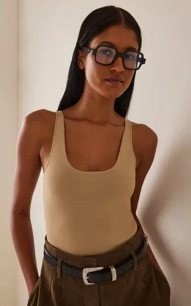 Saint Laurent Square-Frame Acetate Glasses | Thumbnail 2