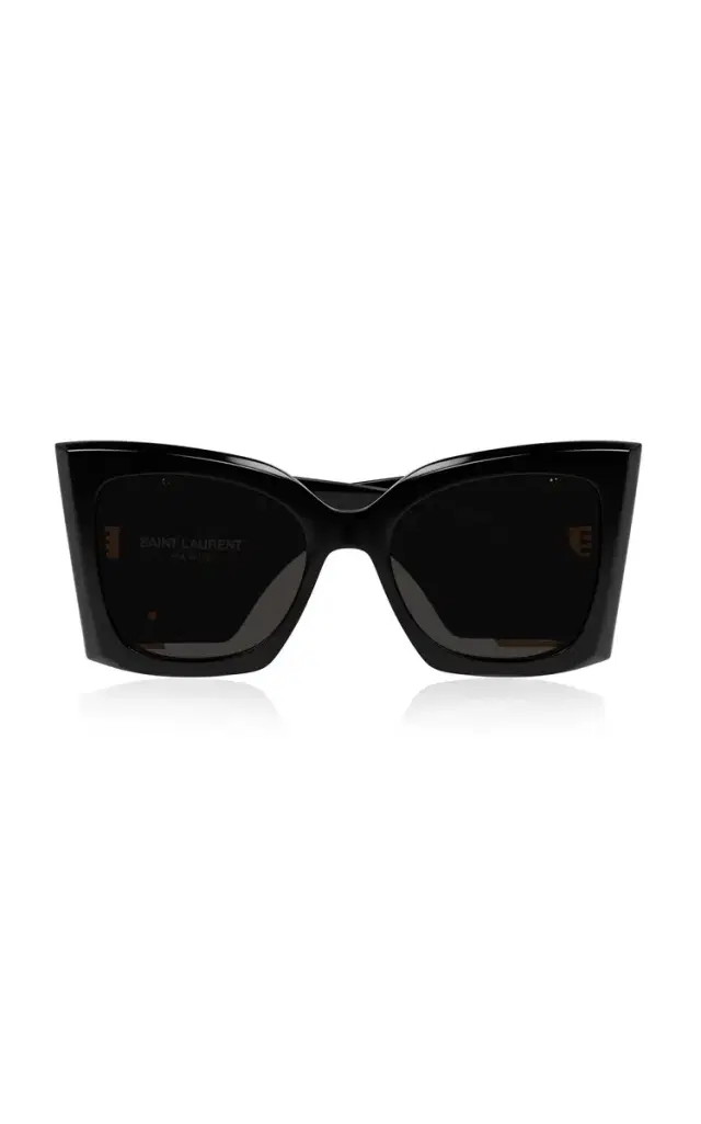 Blaze Oversized Cat-Eye Acetate Sunglasses