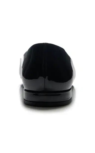 Prada Logo-Detailed Leather Ballet Flats | Thumbnail 5 Prada Logo-Detailed Leather Ballet Flats | Thumbnail 5