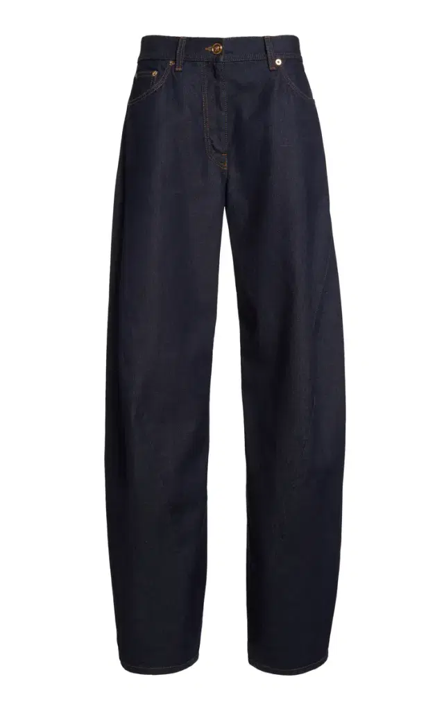Versace La Vacanza Rigid High-Rise Barrel Jeans
