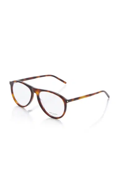 Saint Laurent Tortoiseshell Acetate Glasses | Thumbnail 3 Saint Laurent Tortoiseshell Acetate Glasses | Thumbnail 3