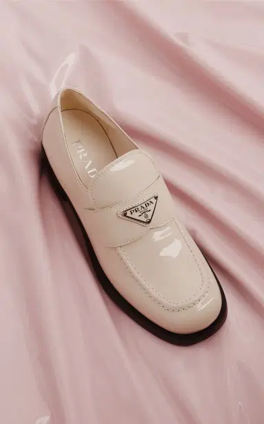 Prada Patent Leather Loafers | Thumbnail 2