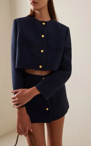 Prada Cropped Jacket | Thumbnail 2 Prada Cropped Jacket | Thumbnail 2