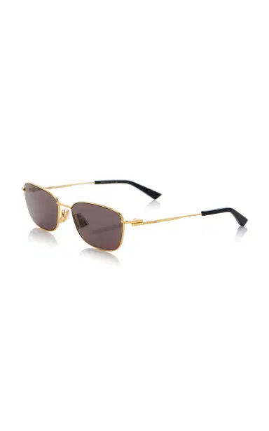 Bottega Veneta Square-Frame Metal Sunglasses | Thumbnail 3 Bottega Veneta Square-Frame Metal Sunglasses | Thumbnail 3