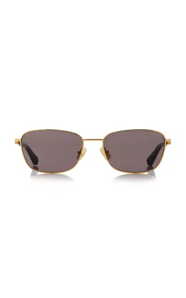 Bottega Veneta Square-Frame Metal Sunglasses | Thumbnail 1 Bottega Veneta Square-Frame Metal Sunglasses | Thumbnail 1