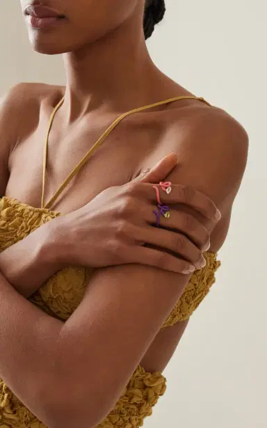 Bea Bongiasca Baby Vine Tendril Ring 3 | Thumbnail 2 Bea Bongiasca Baby Vine Tendril Ring 3 | Thumbnail 2