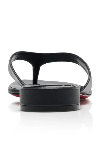 Christian Louboutin Sweet Janetonga Leather Thong Sandals | Thumbnail 4