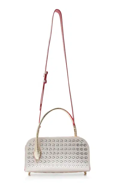 Christian Louboutin Eloise Studded Leather Baguette Bag | Thumbnail 4 Christian Louboutin Eloise Studded Leather Baguette Bag | Thumbnail 4